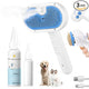 3-in-1 Pet Steam Grooming Brush — Steam, Comb & Massage