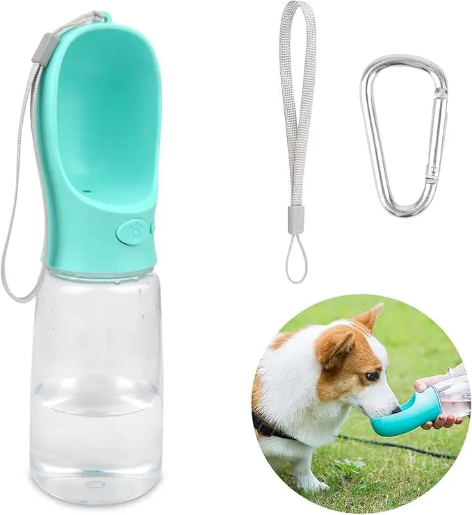 Portable Dog Water Bottle & Snack Dispenser | Travel Cup