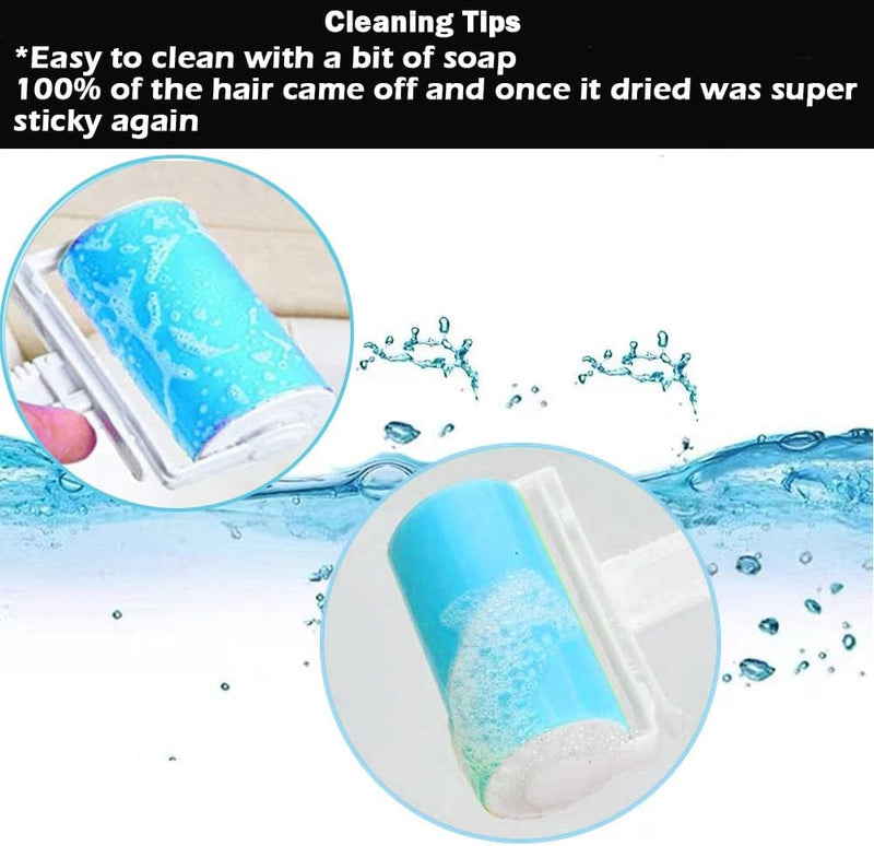 Pet Hair Remover Lint Roller — Static Technology Reusable