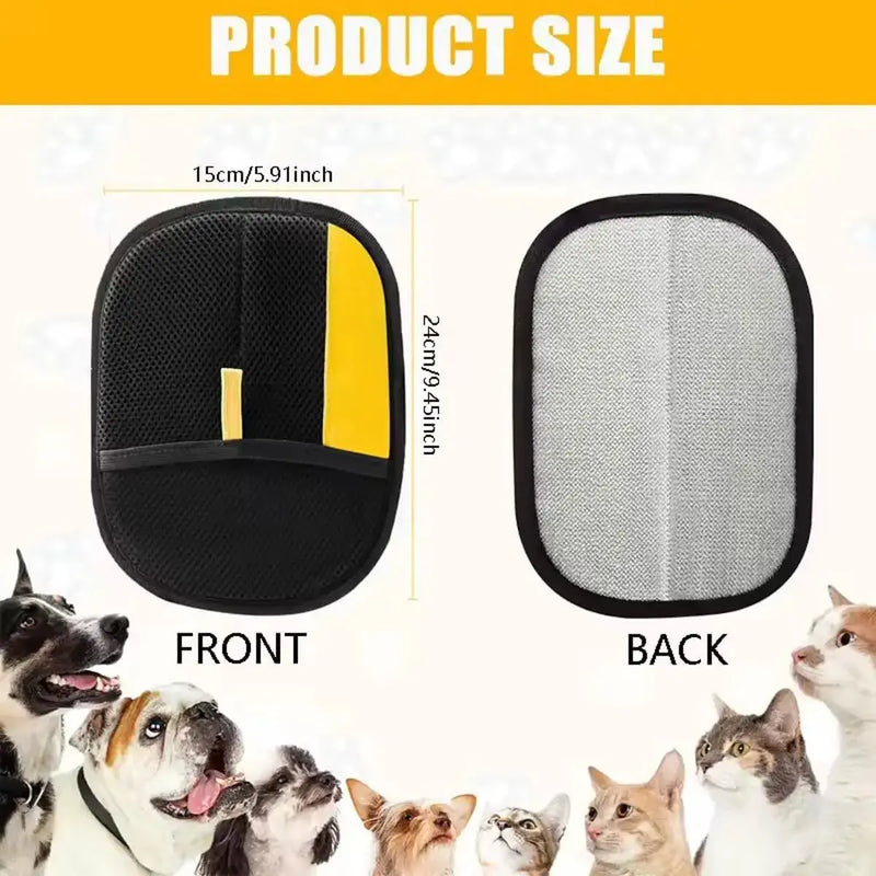 Pet Grooming & Deshedding Glove | Dog & Cat Hair Remover