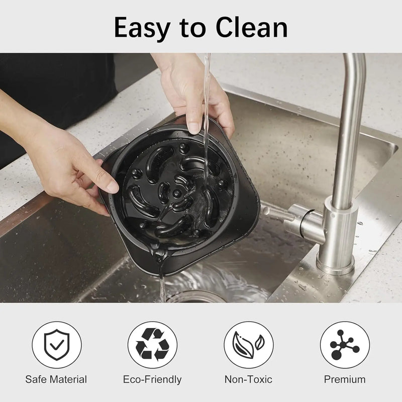 Slow Feed Dog Bowl | Interactive Puzzle Feeder Anti-Gulp