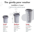 2-in-1 Dog Paw Cleaner Cup | Mud Washer & Grooming Brush LUSHYLIFE