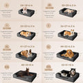 Orthopedic Memory Foam Dog Bed — Waterproof, Washable LUSHYLIFE