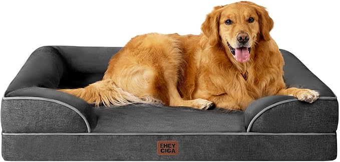 Orthopedic Memory Foam Dog Bed — Waterproof, Washable