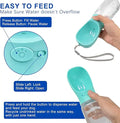 Portable Dog Water Bottle & Snack Dispenser | Travel Cup LUSHYLIFE