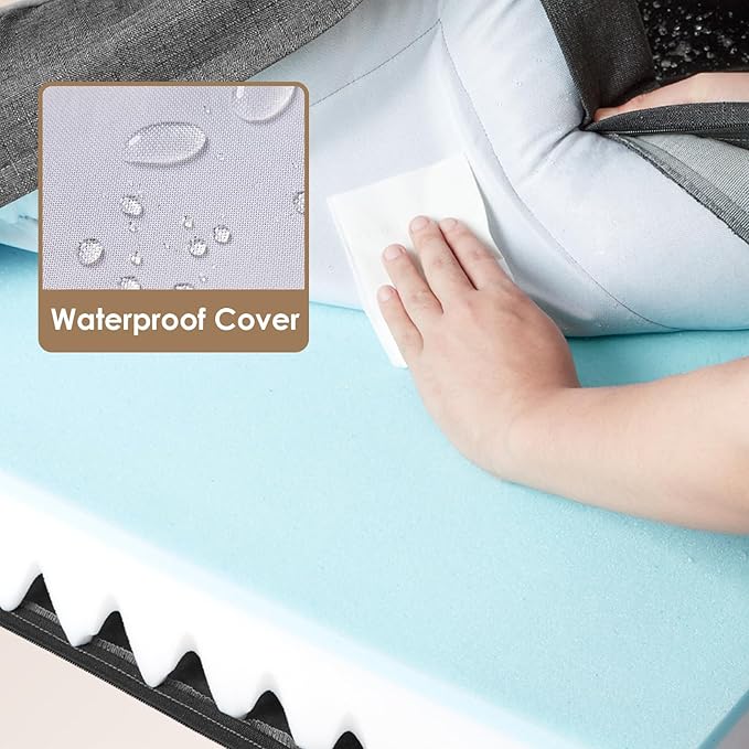 Orthopedic Memory Foam Dog Bed — Waterproof, Washable
