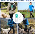 Portable Dog Water Bottle & Snack Dispenser | Travel Cup LUSHYLIFE