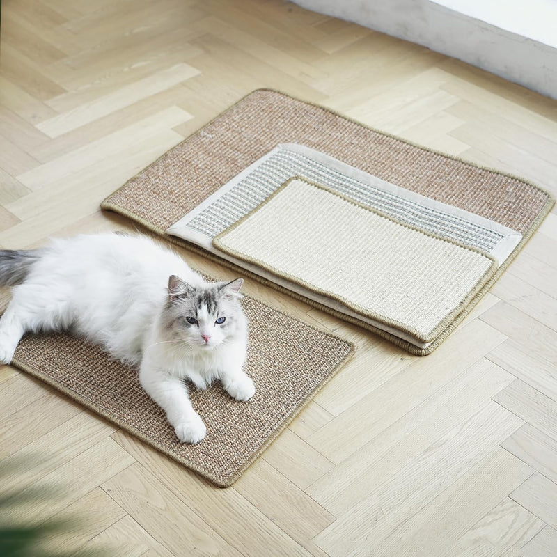 Cat Scratch Mat — Sisal Rope Floor Scratcher Pad