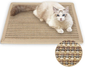Cat Scratch Mat — Sisal Rope Floor Scratcher Pad LUSHYLIFE