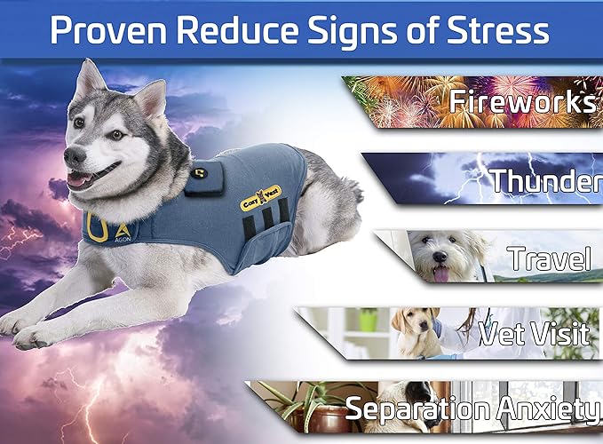 Calming Anxiety Wrap for Dogs — Thunder Shirt Vest