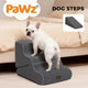 2-in-1 Convertible Dog Ramp & Pet Stairs | Grey